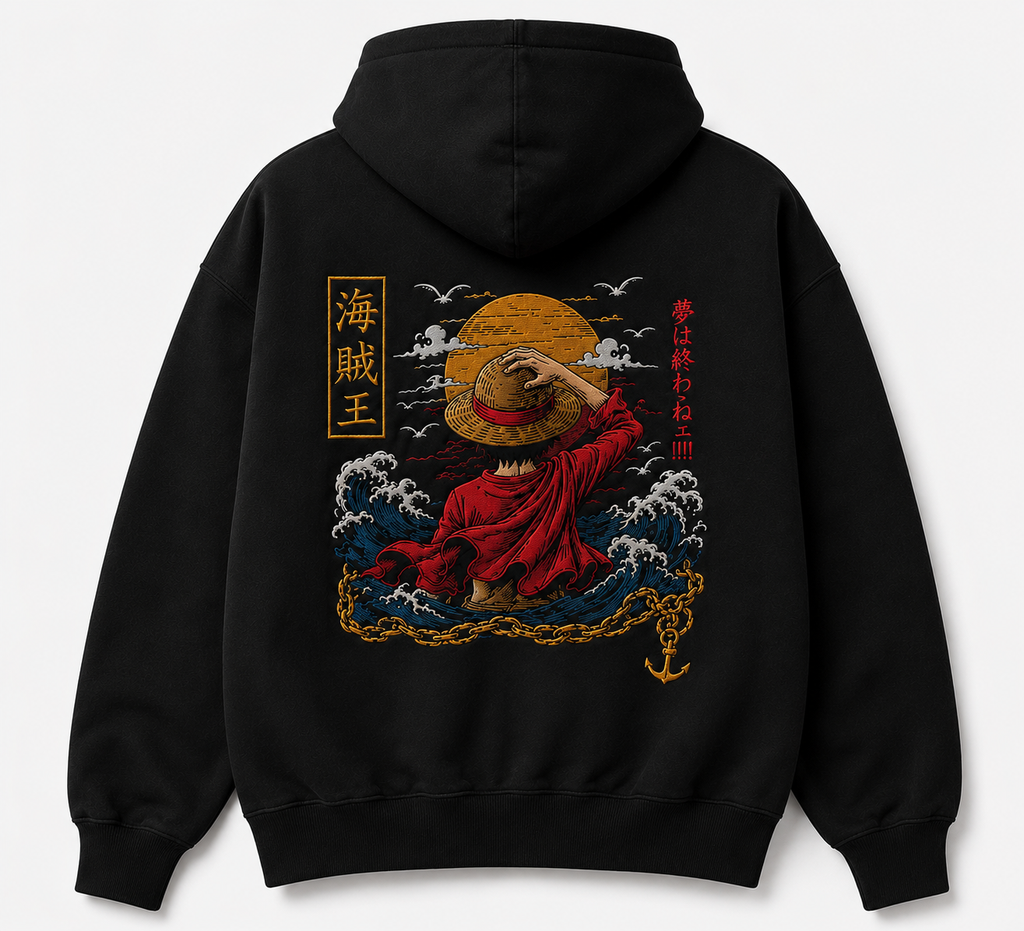 Straw Hat Legacy Hoodie – Premium Embroidered Edition